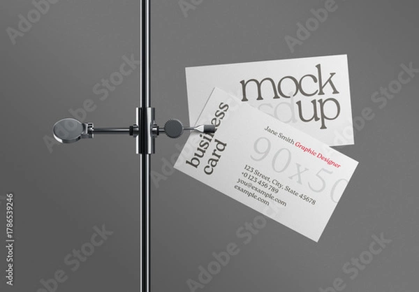 Obraz Business Card Mockup