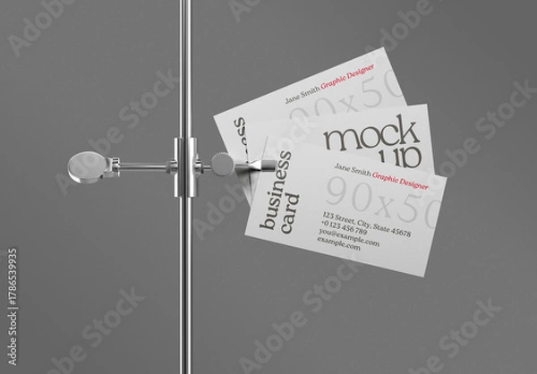 Fototapeta Business Card Mockup