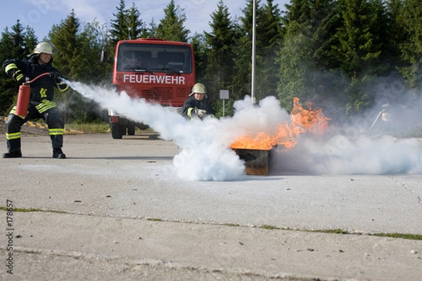 Obraz feuerlöschübung
