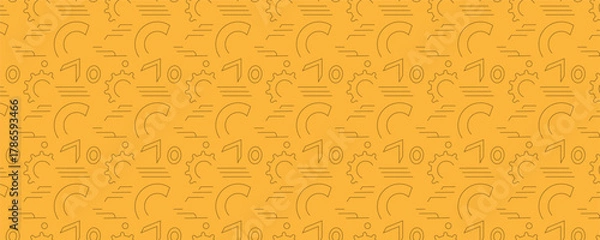 Fototapeta Minimalist Automotive Line Pattern Background