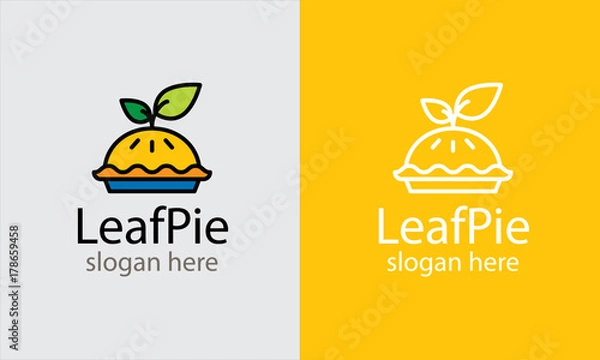 Fototapeta Leaf Vector Logo