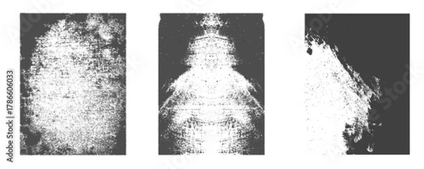 Fototapeta Rectangular retro frames set