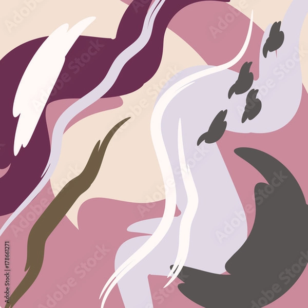 Fototapeta Abstract, art, vector, background