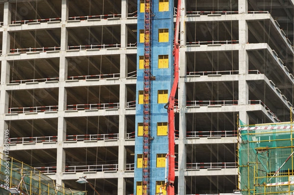 Obraz Architecture details, Modern Building facade