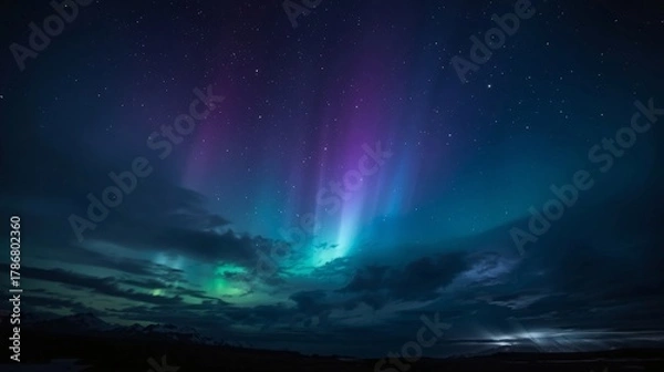 Obraz aurora in the sky