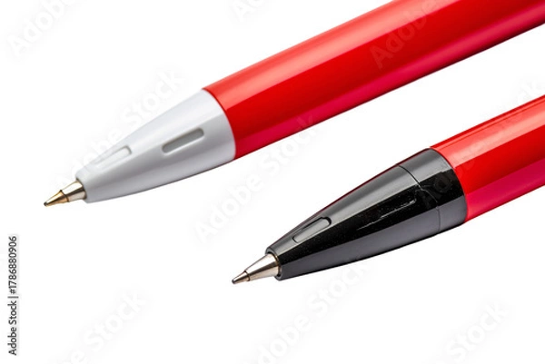 Obraz Two Pens Spaced Apart PNG