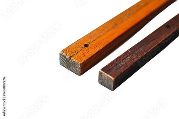 Obraz Two Rulers Placed Side by Side PNG