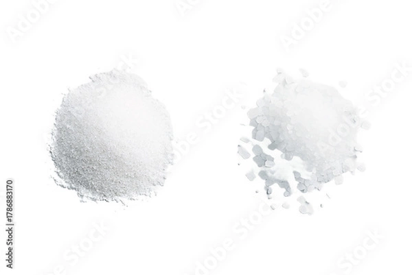 Obraz Different Salt Crystals Displayed PNG