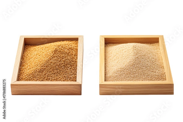 Obraz Two Sandboxes Side by Side PNG
