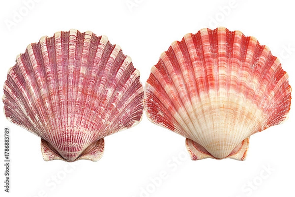 Obraz Two Shells Next to Each Other PNG