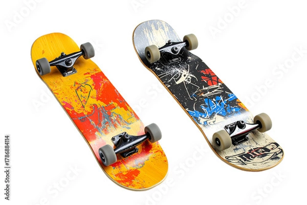Obraz Two Skateboards Side by Side PNG