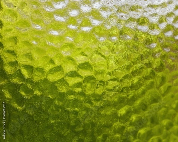 Fototapeta Modern Textured Glass Honeycomb Pattern Premium Abstract Background for Creative Marketing and Branding Campaigns