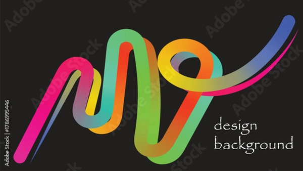 Obraz Special offer tape crossing over a textured background