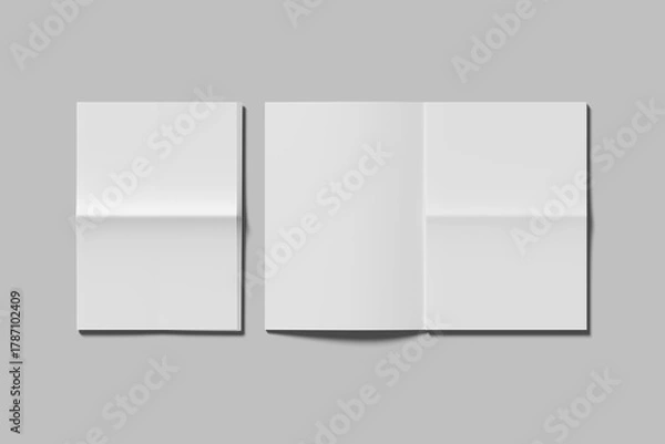 Fototapeta Newspaper Blank Mockup