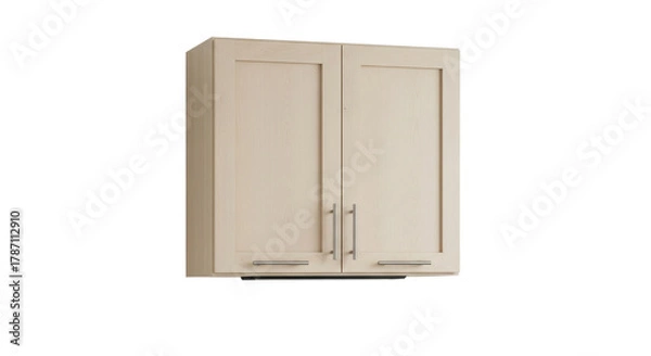 Fototapeta Simple black bird silhouette sitting in wild grass for nature logo or graphic design isolated PNG with Transparent Background