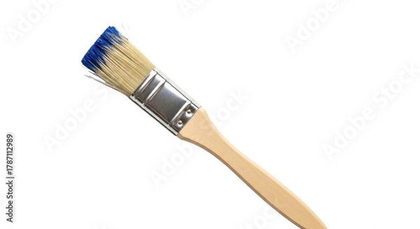 Fototapeta Simple black bird silhouette sitting in wild grass for nature logo or graphic design isolated PNG with Transparent Background