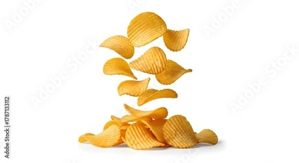 Fototapeta Closeup of fresh strawberries, kiwi slices, and orange wedges on green leaves