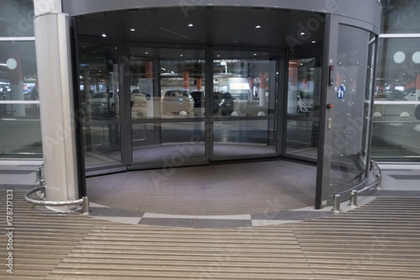 Obraz automatic round doors