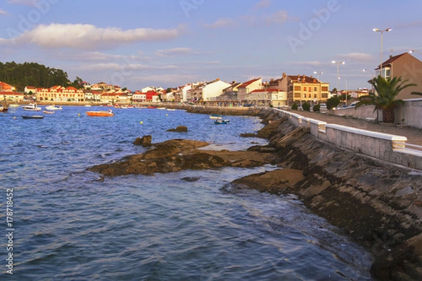Obraz Arousa Island boardwalk at twilight