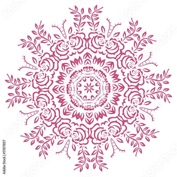 Obraz abstract flowers