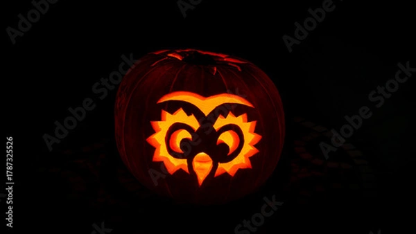 Obraz Halloween Kürbis