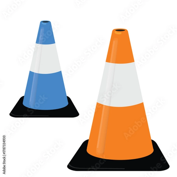 Obraz Images of Traffic Cones Safety Cones Road Cones
