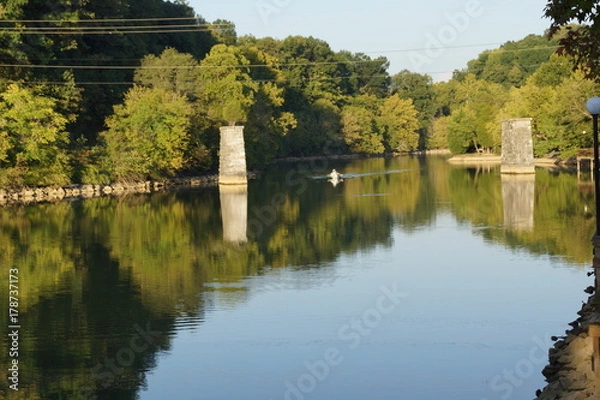 Obraz View of Holston River at Bluff City