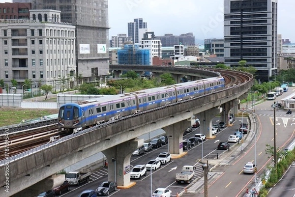 Obraz 桃園MRTの電車