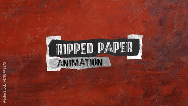 Fototapeta New Paper Title 06