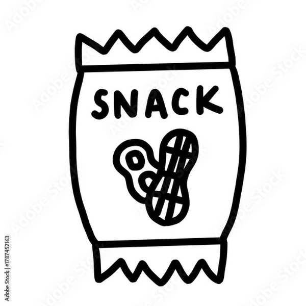 Fototapeta Peanut Snack