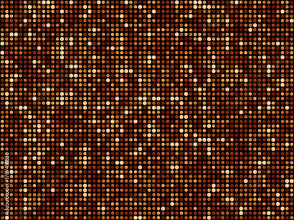 Fototapeta ミラータイル3、9オレンジ