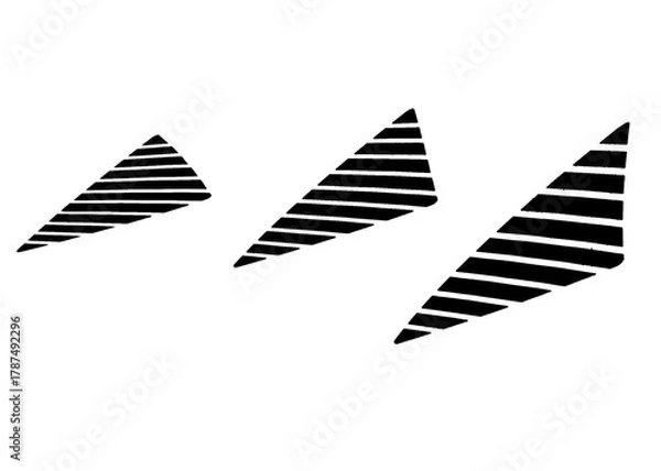 Obraz かっこいい矢印のイラスト