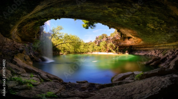 Obraz Hamilton Pool, Austin, Teksas