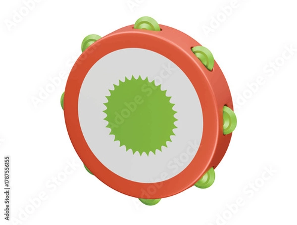 Obraz daf instrument icon 3d illustration render