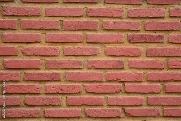 Obraz Parede de tijolos vermelhos
