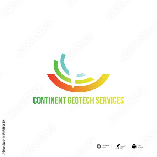 Obraz Logo template design ideas vector