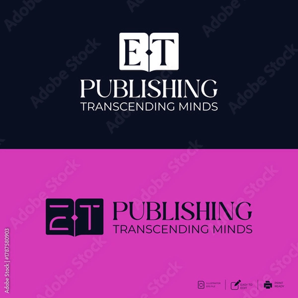 Obraz Logo template design ideas vector