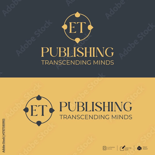 Obraz Logo template design ideas vector