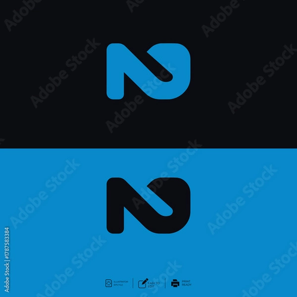 Obraz Logo template design ideas vector