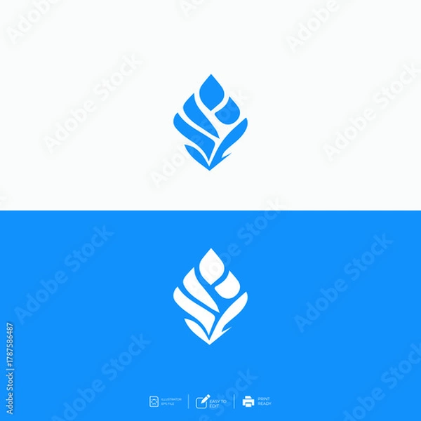 Obraz Logo template design ideas vector
