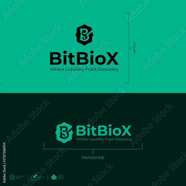 Obraz Logo template design ideas vector
