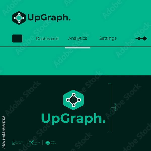 Obraz Logo template design ideas vector