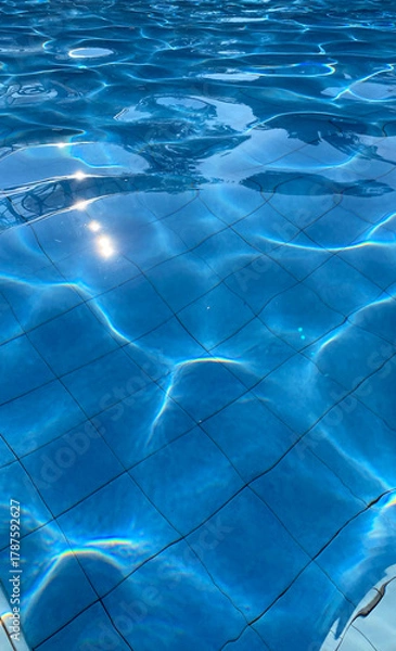 Obraz Image of clear water of swimming pool