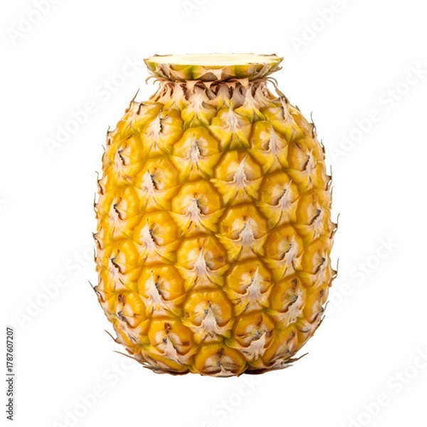 Obraz A Ripe Pineapple Fruit Without Its Crown.