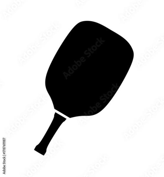 Fototapeta pickleball paddle vector on white background