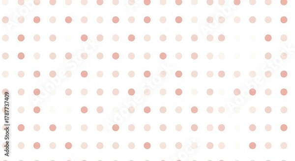 Fototapeta Subtle abstract pattern of faintly colored geometric shapes on a white background