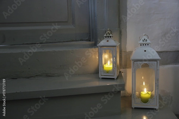 Obraz Kerze in Laterne 