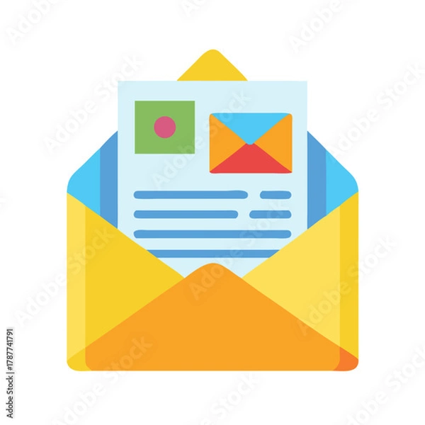 Obraz Email Newsletter Icon