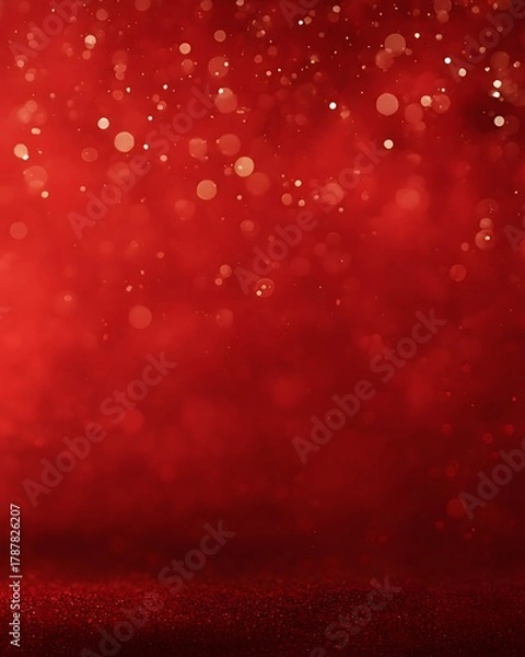Fototapeta red christmas background