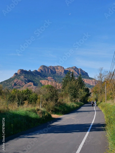 Fototapeta Roquebrune sur Argens